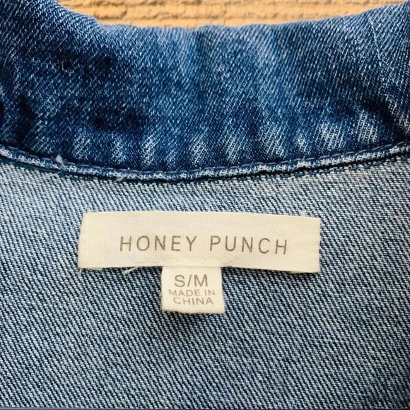 Honey Punch Huipil/Tassel Jean Jacket - Picture 5 of 8